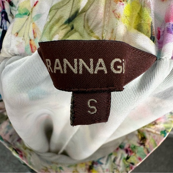 Ranna Gill by Anthropologie Womens Firefleur Floral Maxi Skirt Size Small - Picture 6 of 10